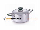Nồi canh hợp kim nhôm oxy hóa mềm Unital H07005-2/18cm
