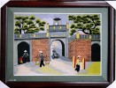Tranh thêu Thành cổ Hà Nội