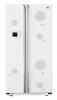 Tủ lạnh SBS LG GRB217WPJ, 583L Hoa trắng, KTS